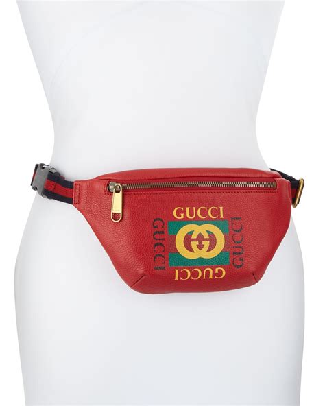 gucci fanny pack red|Gucci crossbody fanny pack.